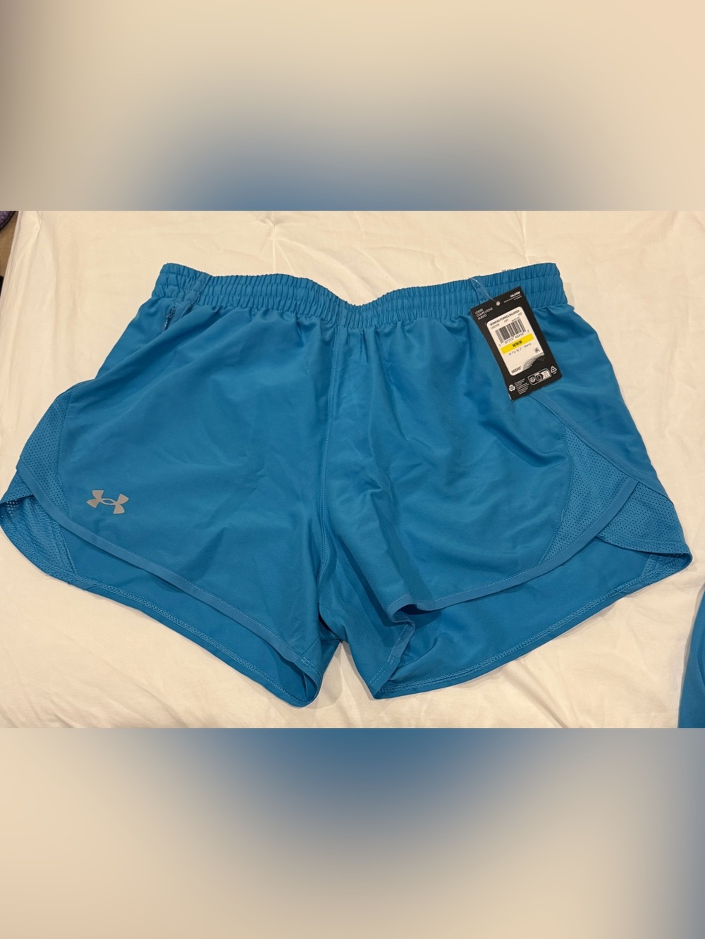 Under Armour Women's Athletic Running Shorts Blue